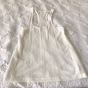 5 for $25 ✨ Aerie Lace Cream Tan - Size Small